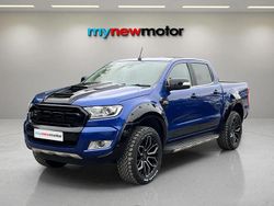 Blue Used 2018 Ford Ranger Limited Pickup | £17,599 (A bit pricey)