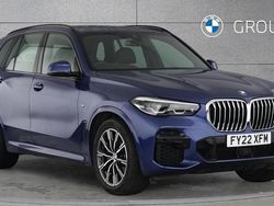 Blue Used 2022 BMW X5 M Sport SUV | £42,850 (Good price)