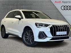 White Used 2022 Audi Q3 S-Line SUV | £28,995 (Fair price)
