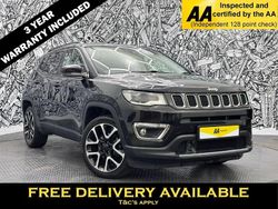 Black Used 2020 Jeep Compass Limited SUV | £14,195 (Fair price)