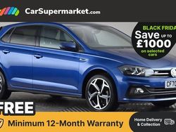 Blue Used 2021 VW Polo R-line Hatchback | £14,197 (Fair price)