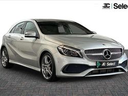 Silver Used 2018 Mercedes A160 AMG Line Premium Hatchback | £10,900 (Good price)