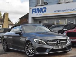 Grey Used 2018 Mercedes C250 AMG line Cabriolet | £15,850 (Fair price)