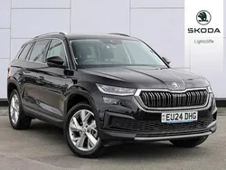 Black magic pearl effect Used 2024 Skoda Kodiaq SE L Executive SUV | £29,190 (Good price)