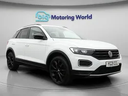 White Used 2021 VW T-Roc Black Edition SUV | £16,300 (Fair price)