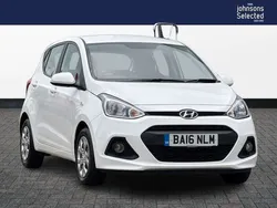 White Used 2016 Hyundai i10 SE Hatchback | £6,795 (Fair price)
