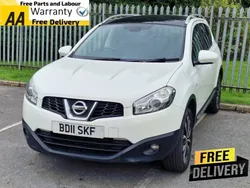 White Used 2011 Nissan Qashqai +2 N-TEC SUV | £1,999 (Good price)