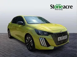 Yellow New 2025 Peugeot 208 Allure Hatchback | £20,995 (Fair price)