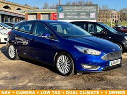 Blue Used 2016 Ford Focus Titanium X Hatchback | £9,695 (Fair price)