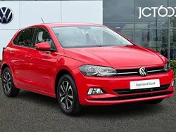 Red Used 2021 VW Polo United Hatchback | £16,584 (Fair price)