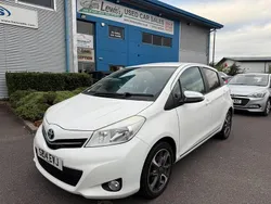 White Used 2014 Toyota Yaris Trend Hatchback | £5,850 (Fair price)