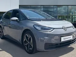 Moonstone grey black Used 2021 VW ID.3 Pro Performance Hatchback | £13,554 (Fair price)