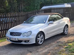 Silver Used 2005 Mercedes CLK280 Avantgarde Cabriolet | £1,795 (Super price)