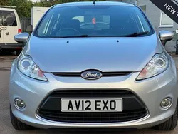 Silver Used 2012 Ford Fiesta Zetec Hatchback | £4,449 (Good price)