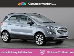 Silver Used 2022 Ford Ecosport Titanium SUV | £10,897 (Fair price)