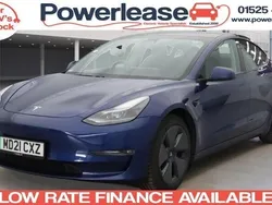 Blue Used 2021 Tesla Model 3 Long Range Sedan | £16,789 (Good price)