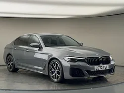 Skyscraper grey Used 2022 BMW 530 M Sport Sedan | £32,400 (Fair price)