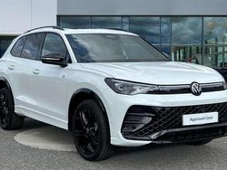 White New 2025 VW Tiguan R-line SUV | £50,338