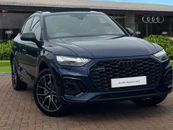 Blue Used 2024 Audi Q5 Sportback Black Edition SUV | £46,980 (A bit pricey)