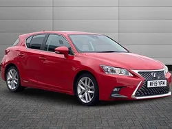 Fuji red Used 2019 Lexus CT200h Hatchback | £12,795 (Good price)
