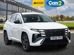 White Used 2025 Hyundai Tucson N Line SUV | £32,250 (A bit pricey)