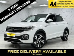 White Used 2021 VW T-Cross R-line SUV | £19,045 (Good price)