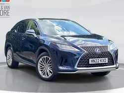 Blue Used 2022 Lexus RX450h SUV | £35,799 (Expensive)