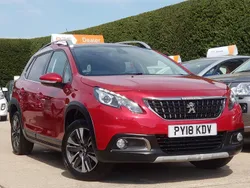 Red Used 2018 Peugeot 2008 Allure Premium SUV | £9,995 (Expensive)