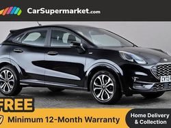 Black Used 2022 Ford Puma ST-Line Hatchback | £14,097 (Fair price)