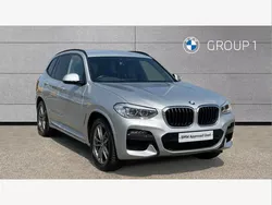 Silver Used 2021 BMW X3 M Sport SUV | £28,495 (Fair price)