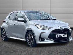 Silver Used 2022 Toyota Yaris Hybrid Design Hatchback | £17,395 (Fair price)