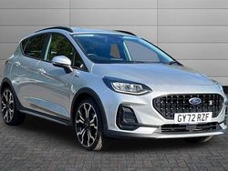 Moondust silver Used 2022 Ford Fiesta Active X Hatchback | £17,350