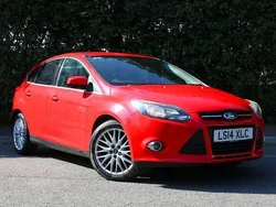 Red Used 2014 Ford Focus Zetec Hatchback | £3,250 (Good price)