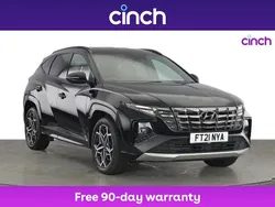 Black Used 2021 Hyundai Tucson N Line SUV | £20,649 (Fair price)