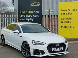White Used 2020 Audi A5 S-Line Coupe | £24,498 (A bit pricey)