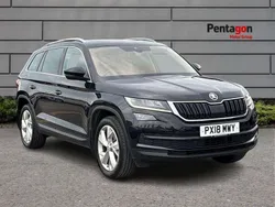 Black Used 2018 Skoda Kodiaq SUV | £17,450 (Fair price)