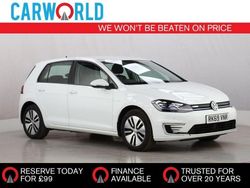 White Used 2019 VW e-Golf Hatchback | £10,425 (Fair price)