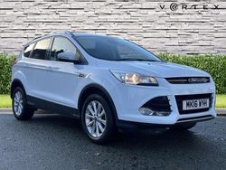 White Used 2016 Ford Kuga Titanium SUV | £6,250 (Good price)