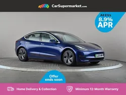 Blue Used 2019 Tesla Model 3 Performance Sedan | £18,697 (Fair price)