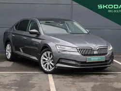 Graphite grey metallic Used 2023 Skoda Superb SE L Hatchback | £22,495 (Fair price)