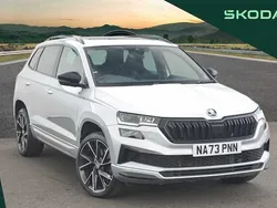 Silver Used 2023 Skoda Karoq SportLine SUV | £27,495 (Fair price)