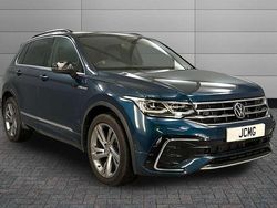Blue Used 2023 VW Tiguan R-line Edition SUV | £28,000 (Fair price)
