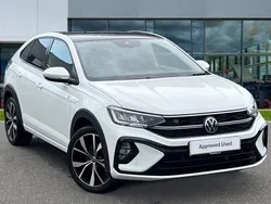Pure white Used 2024 VW Taigo R-line SUV | £25,344 (A bit pricey)