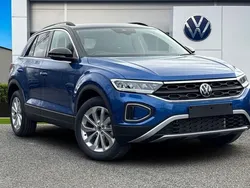 Blue New 2025 VW T-Roc Match SUV | £27,480