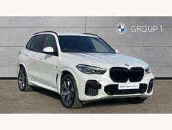 White Used 2022 BMW X5 M Sport SUV | £44,793 (Fair price)