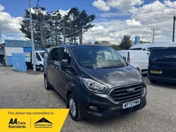 Grey Used 2022 Ford Transit Custom Limited Van | £25,995 (Expensive)