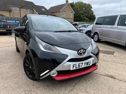 Black Used 2017 Toyota Aygo x-press Hatchback | £8,690 (Fair price)