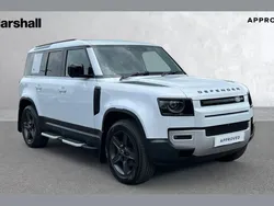 Metallic yulong white Used 2023 Land Rover Defender SE SUV | £55,530 (Good price)