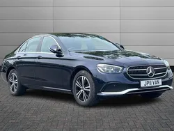 Blue Used 2021 Mercedes E220 Sedan | £29,250 (Fair price)