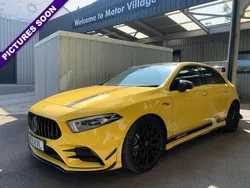 Yellow Used 2019 Mercedes A35 AMG Premium Plus Hatchback | £23,995 (Fair price)